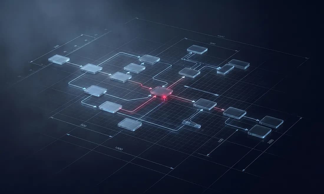 Analysis & flow mapping — illustration