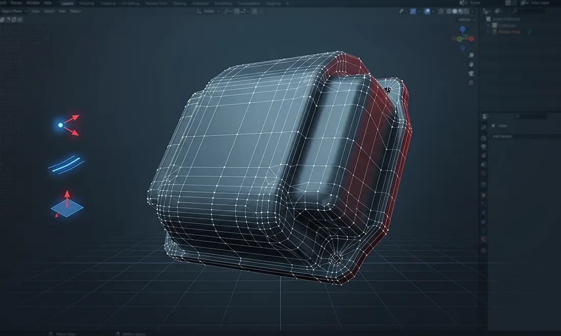 3D Modelling — illustration