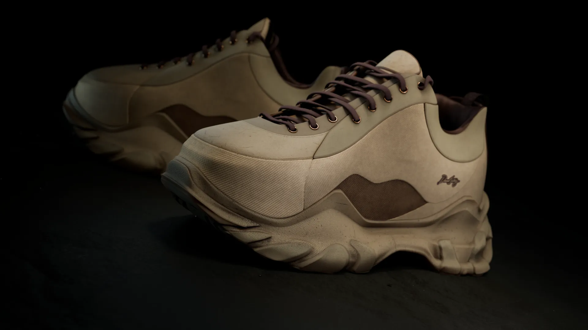 Sneaker — styling render