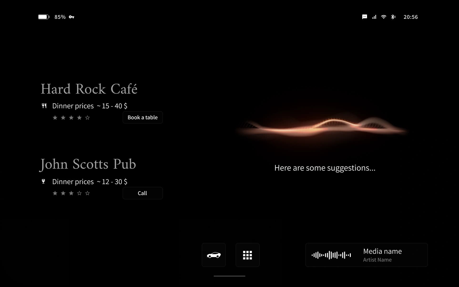 Virtual assistant — in-screen still