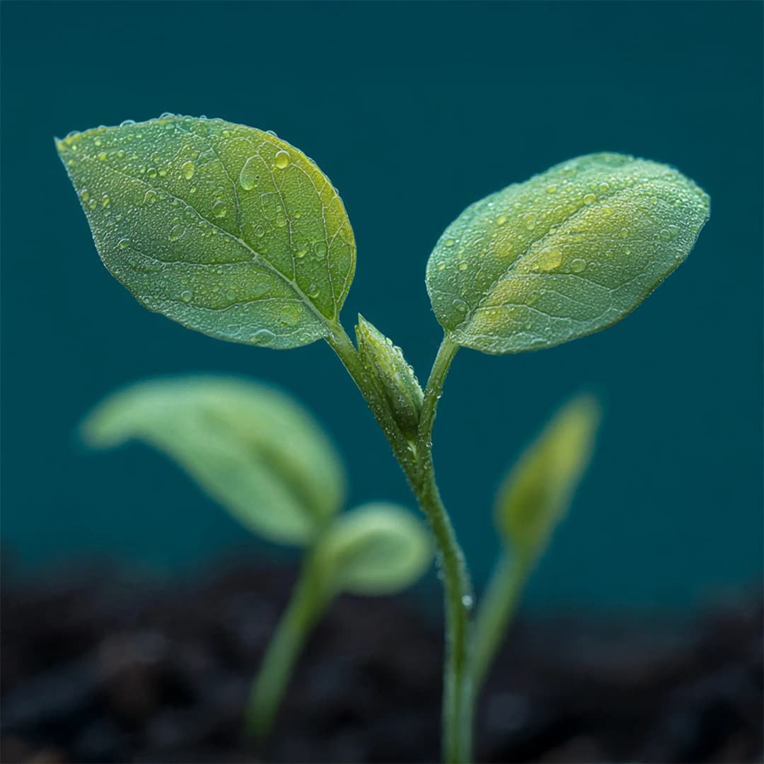 Dicot beans — branched veins, for comparison